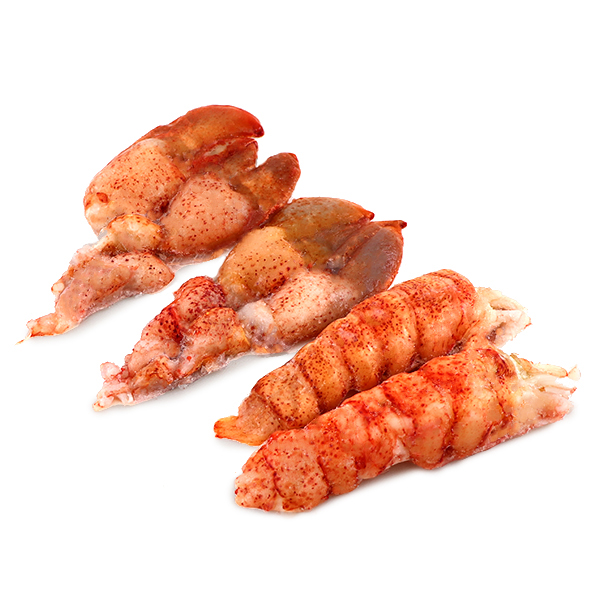 Frozen MSC Raw Lobster Tails & Claw Meat 140-170g 2 packs per Combo - Canada*