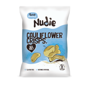 UK Nudie Cauliflower Crisps Sea Salt, 20g