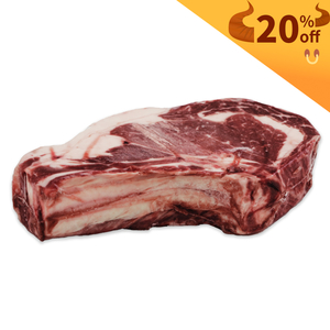Frozen NZ Hellaby Prime Steer Bone-in Ribeye Steaks (OP Ribs) 800g-1kg*