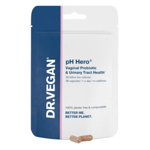 UK DR.VEGAN® pH Hero® | Vaginal Health & UTI Support, 30 caps