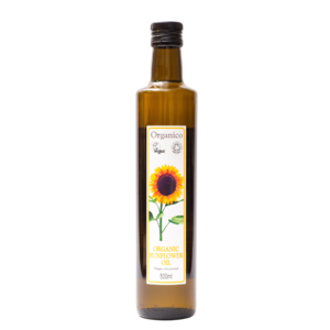 英國 Organico 有機初榨葵花籽油,500ml