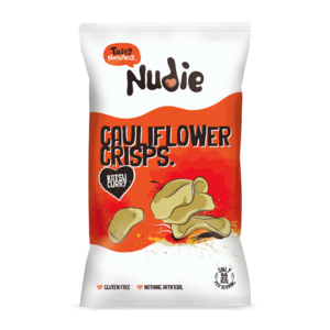 UK Nudie Cauiflower Crisps Katsu Curry, 80g
