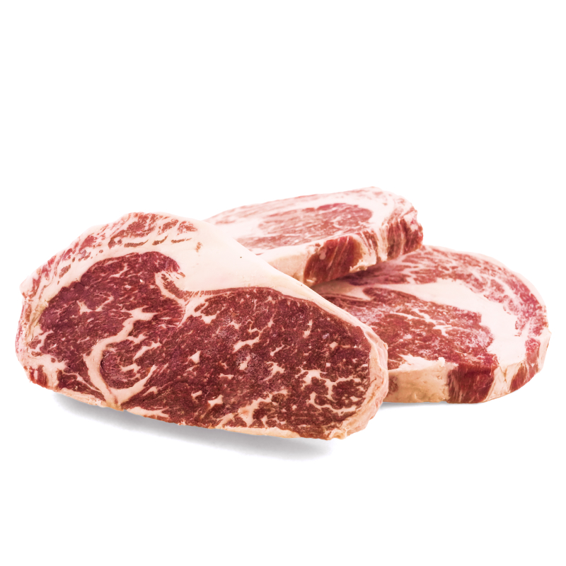 Frozen Aus Jack's Creek Wagyu 400days Grain Fed MS6-7 Ribeye Steak 250gX3pcs*