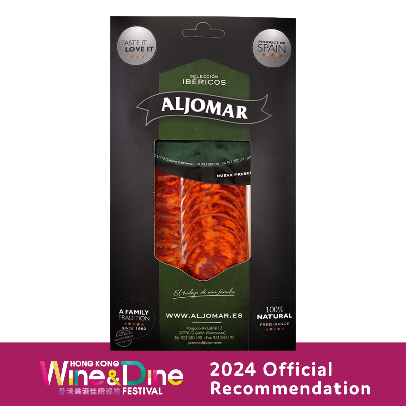 Spain Aljomar Chorizo Iberico Sliced 100g*