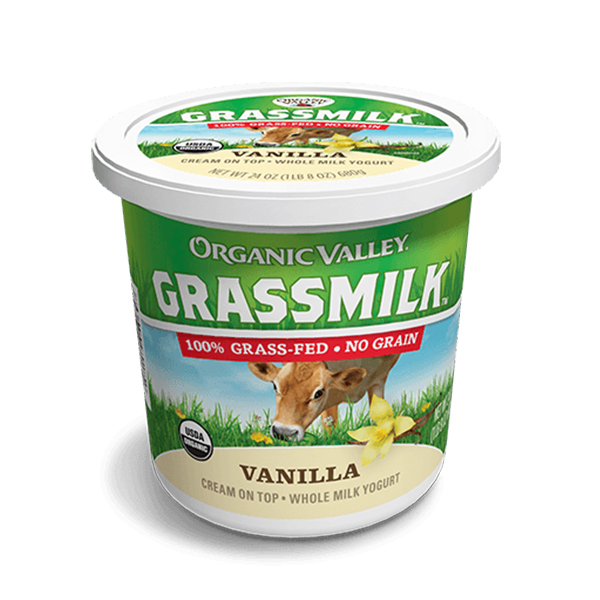 Organic Valley Grassmilk Vanilla Yogurt 24oz - US*