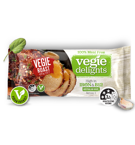 Frozen Vegie Delights (Meat Free) Vegie Roast 480g*