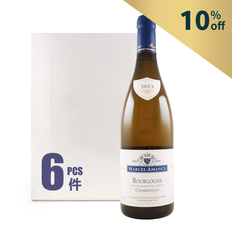 法國Marcel Amance Bourgogne Chardonnay 2023 750毫升 - 原箱*