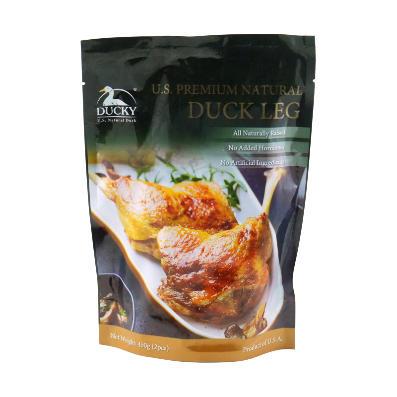 Frozen US Ducky Natural Bone-in Whole Duck Leg 450g*