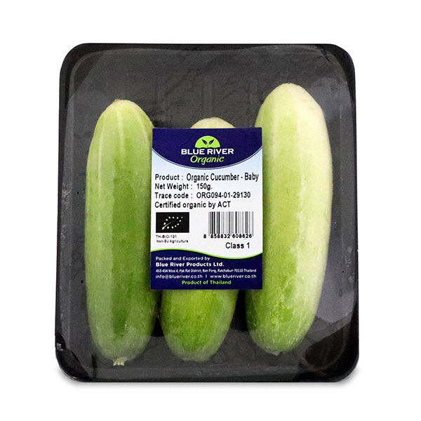 Organic Baby Cucumber 150g - Thailand*