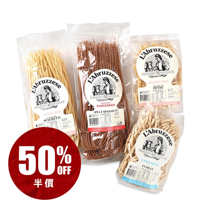 L'abruzzese Pasta Combo (4packs) - Aus*