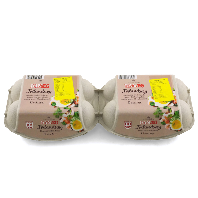 Denmark Danaeg Free Range Eggs 12pcs*