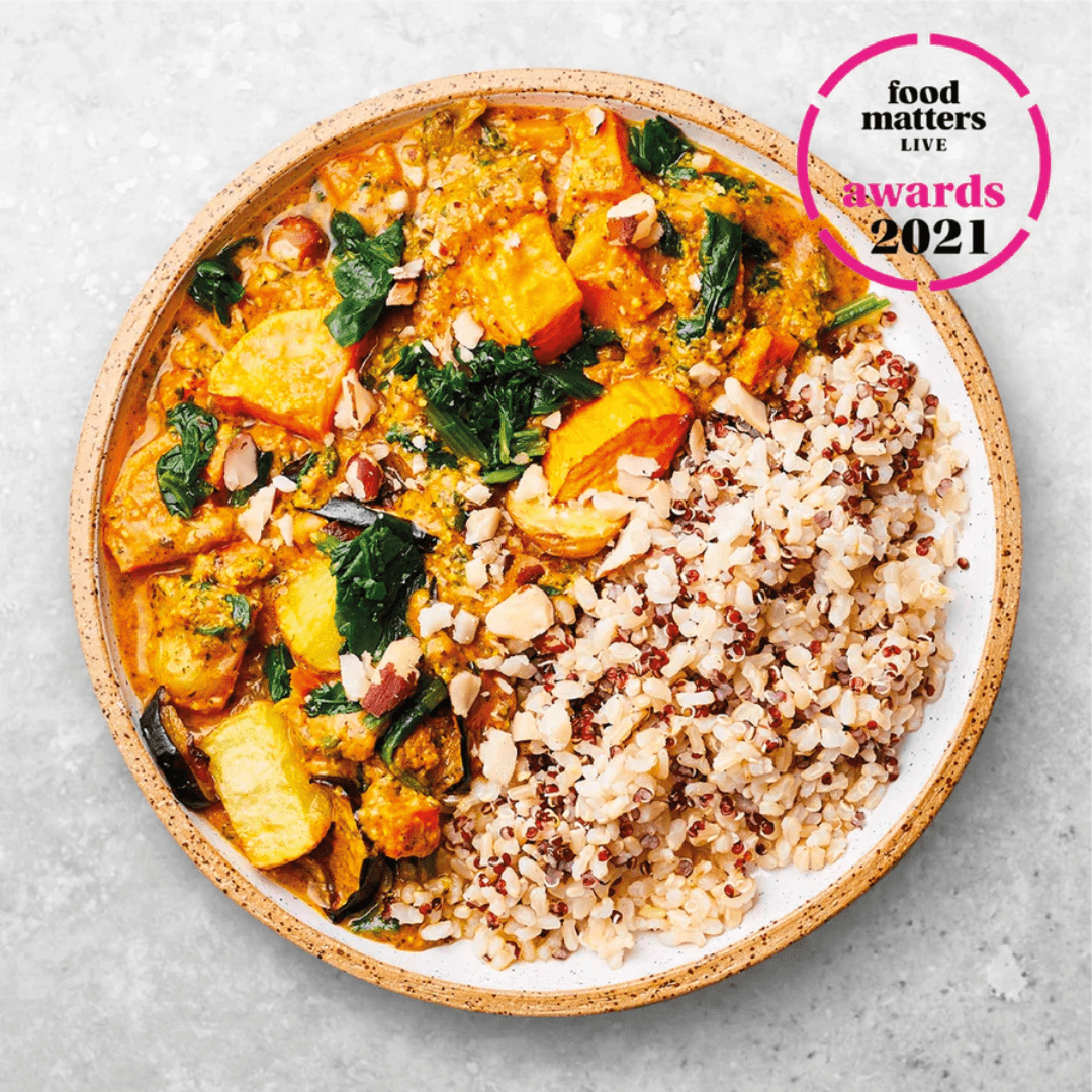 Frozen UK Field Doctor Sweet Potato + Spinach Korma (Low Fodmap), 403g