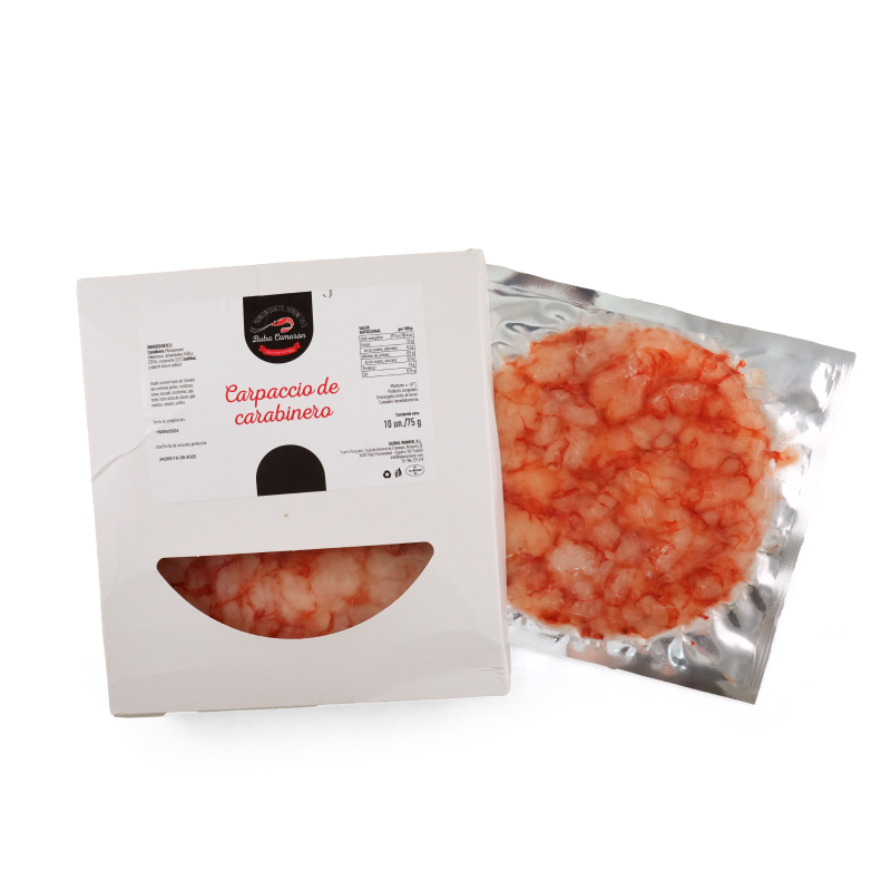 Frozen Spain Carpaccio de Carabinero 75g*