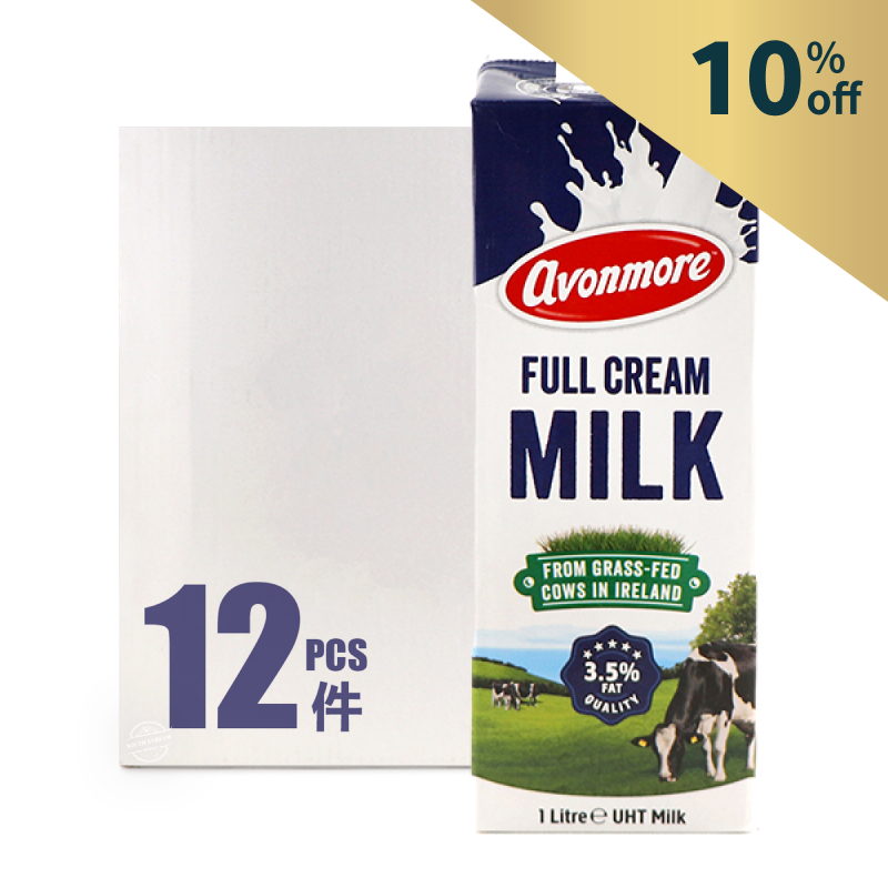 Avonmore UHT Full Cream Milk Case Offer (12*1L) - Ireland*