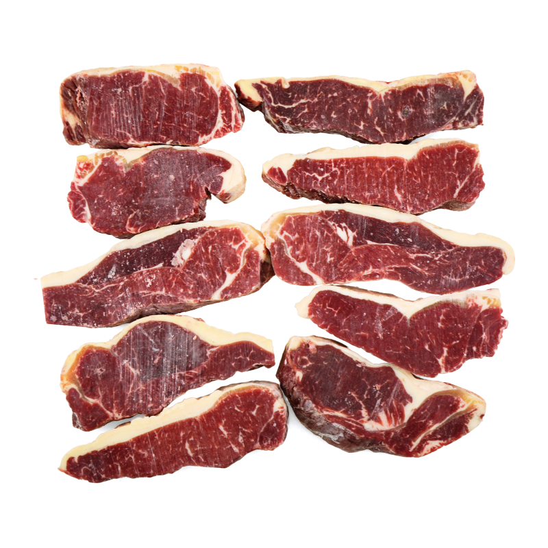 Frozen NZ Hellaby Prime Steer Sirloin Steak 250gX10*