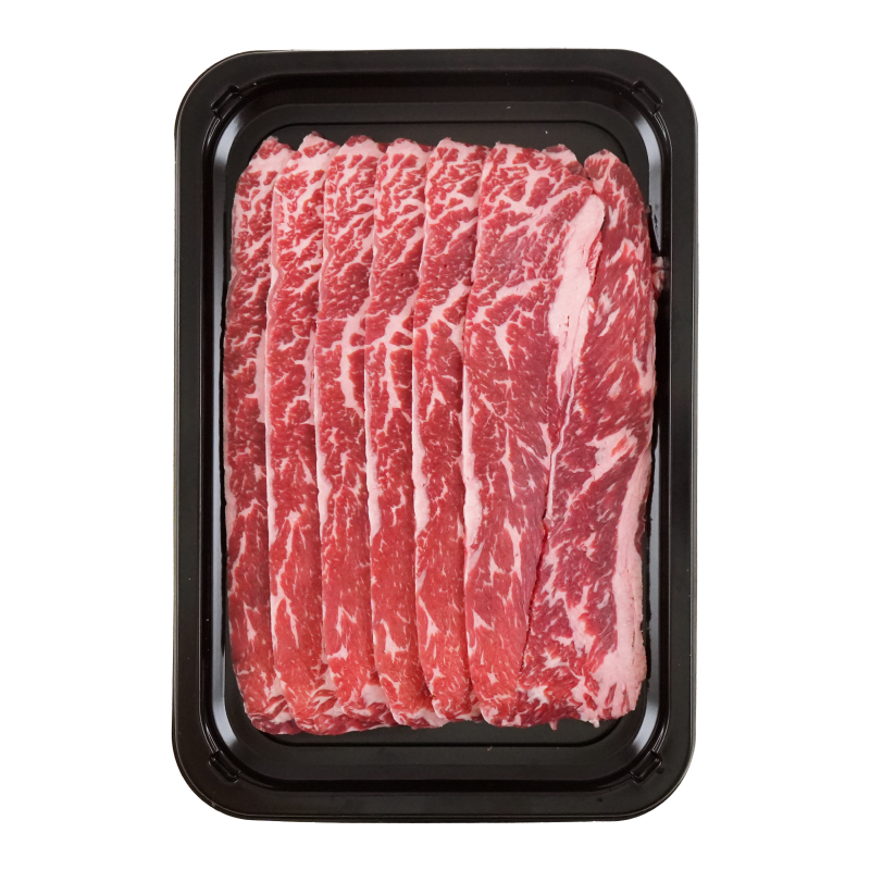 Frozen Aus Jack's Creek Black Angus 130days Grain Fed MS3+ Chuck Rib Meat Sliced 2mm 200g*