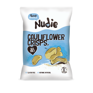 UK Nudie Cauliflower Crisps Sea Salt, 20g