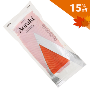 Frozen NZ Aoraki Cold Smoked Salmon Sliced 500g*