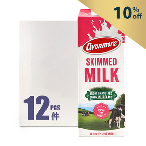 愛爾蘭Avonmore脫脂奶原箱優惠(1公升x12件)*
