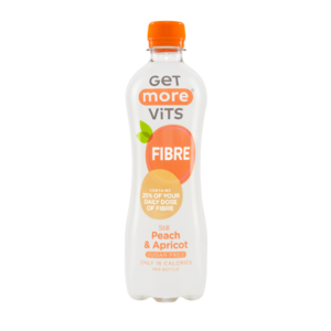 UK Get More Vits Peach & Apricot Flavor Fibre Drink, 500ml