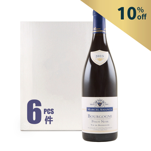 法國Marcel Amance Bourgogne Pinot Noir 紅酒2023 750毫升 - 原箱*