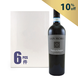 Puglia ITALIA SAN MORO DOC Primitivo di Manduria DOC 2022 750ml - Case Offer*