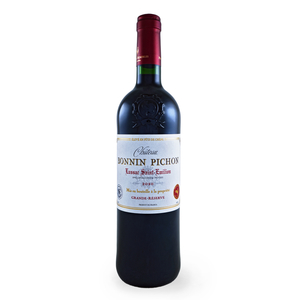 French Lussac Saint Emillion Chateau Bonnin Pichon 2020 750ml*