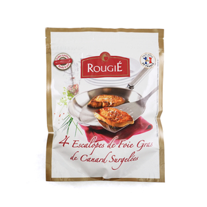 Frozen France Rougie Flash Raw Duck Foie Gras Slices 140g*