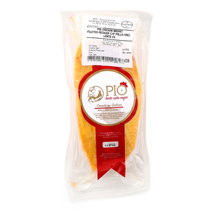 Frozen Spain PIO Skin-on Yellow Chicken Breast Fillet 