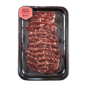 Frozen Aus Jack's Creek Wagyu 400days Grain Fed MS4-5 Tri Tip 7mm Sliced 300g*