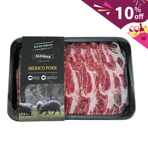 Frozen Spain Aljomar Iberico Pork Collar 2mm Sliced 200g*