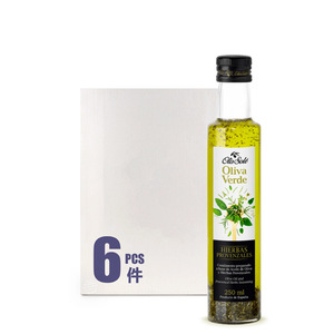 Spain OLIS SOLE Oliva Verde P Herbs Virgin Olive Oil Case Offer (6X250ml)*