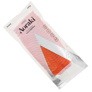 Frozen NZ Aoraki Cold Smoked Salmon Sliced 500g*