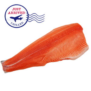 NZ Big Glory Bay King Salmon Whole Side Fillet 