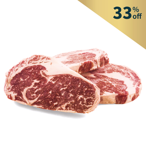 Frozen Aus Jack's Creek Wagyu 400days Grain Fed MS6-7 Ribeye Steak 250gX3pcs*