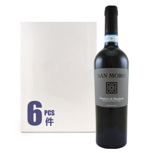 Puglia ITALIA SAN MORO DOC Primitivo di Manduria DOC 2022 750ml - Case Offer*