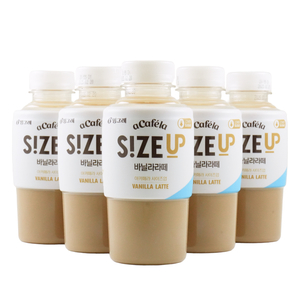 Korea Binggrae Size Up - Vanilla latte 350mlX5 Workday Coffee Cadence*