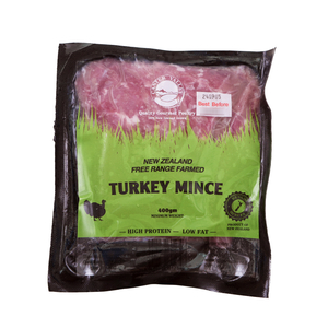 Frozen NZ Canter Valley Fee Range Turkey Mince 400g*